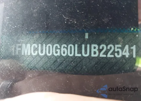 2020 Ford Escape Se из США, поврежденный, VIN 1FMCU0G60LUB22541